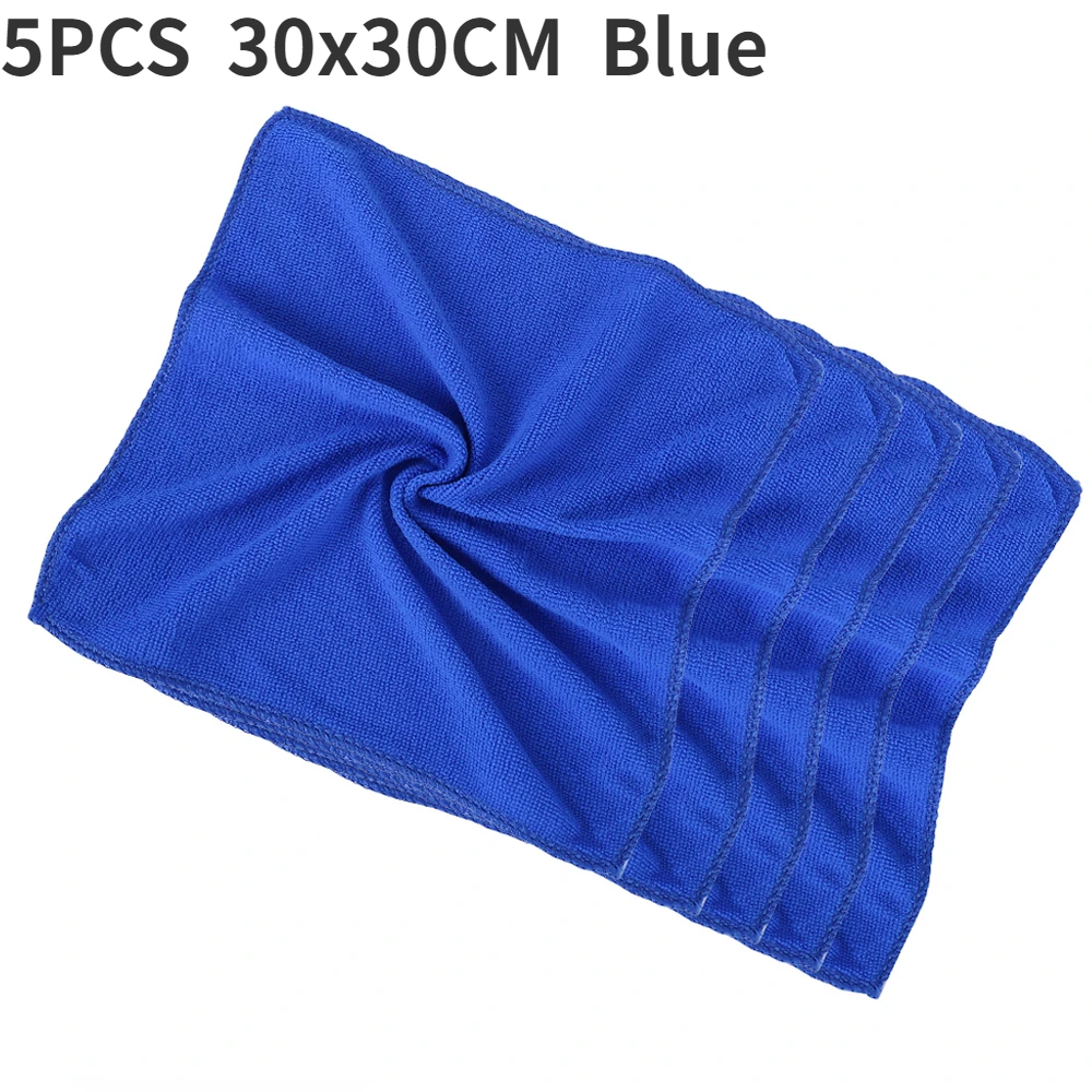 5PCS 30x30CM Blue