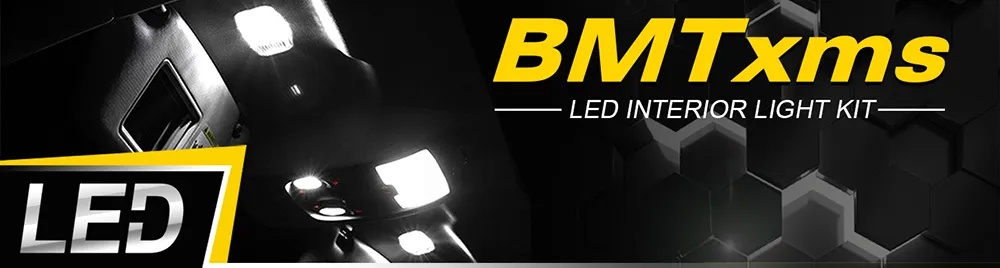 BMTxms For BMW E87 E81 F20 E36 E46 E90 E91 E92 F30 E39 E60 E61 F10 F11 E53 E70 E83 F25 328i 2009 2011 2012 2017 Interior Lights