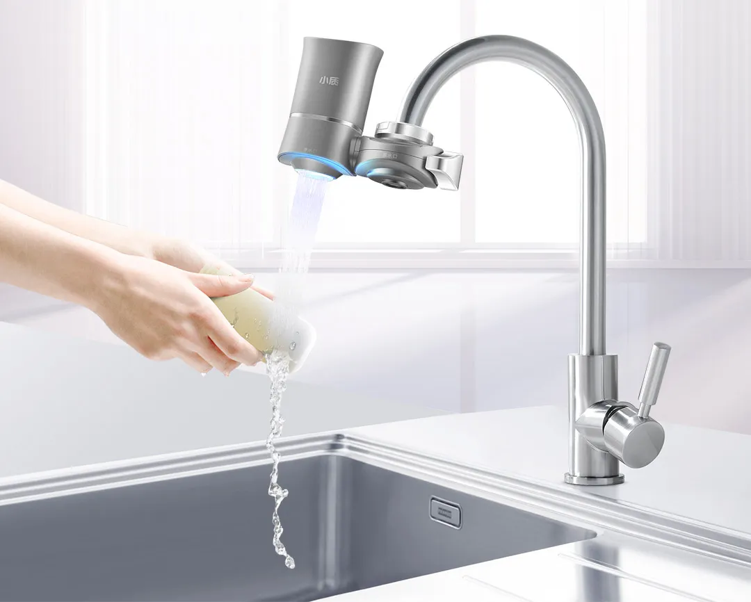 New  Water-power sterilization faucet water purifier Ultraviolet deep sterilization 6-stage fine filtration