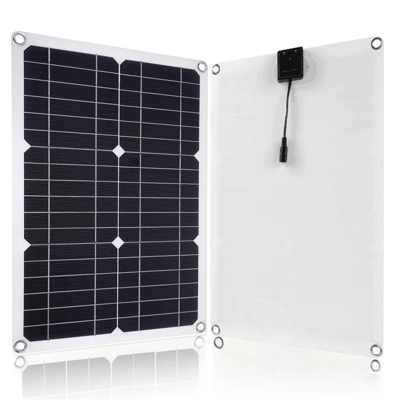 4000W/6000W/8000W Solar Panel System 18V18W Solar Panel 30A Charge Controller  Car Solar Inverter Kit Complete Power Generation