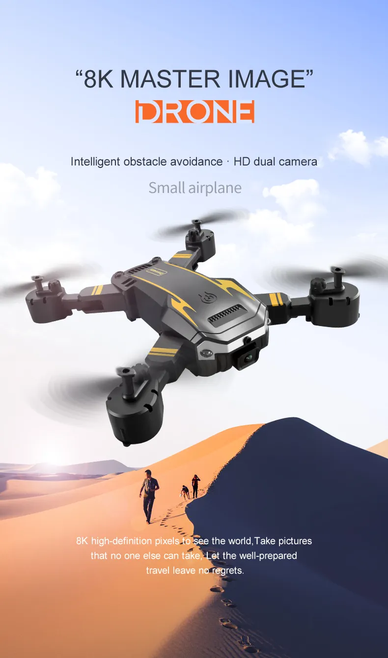 TOSR G6 Drone Professional HD 8K 5G GPS Dron  Aerial Photography 4K Camera Obstacle Avoidance Helicopter RC Quadcopter Toy Gifts