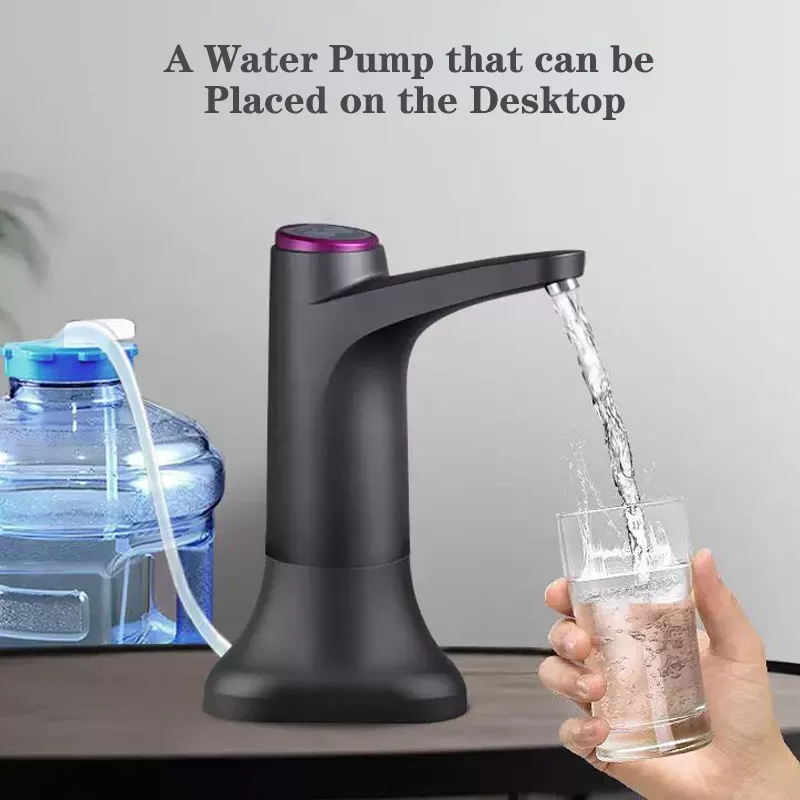 HiPiCok Water Pump 19 Liters Water Dispenser for Bottle Mini USB Automatic Electric Water Gallon Bottle Pump Drinking Dispenser