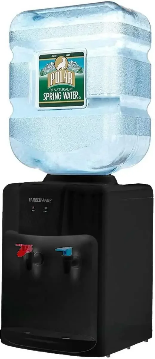 Freestanding Hot and Cold Water Cooler Countertop Dispenser