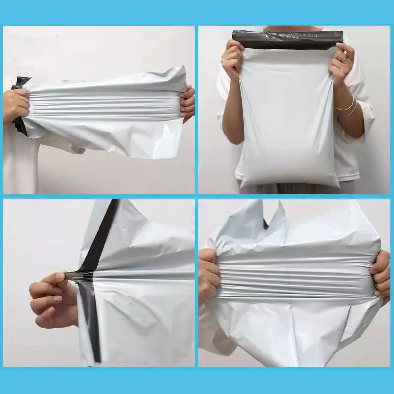 White Courier Bag Express Envelope Storage Bags Waterproof Mail Bag Mailing Bags Self Seal Plastic Packaging Pouch