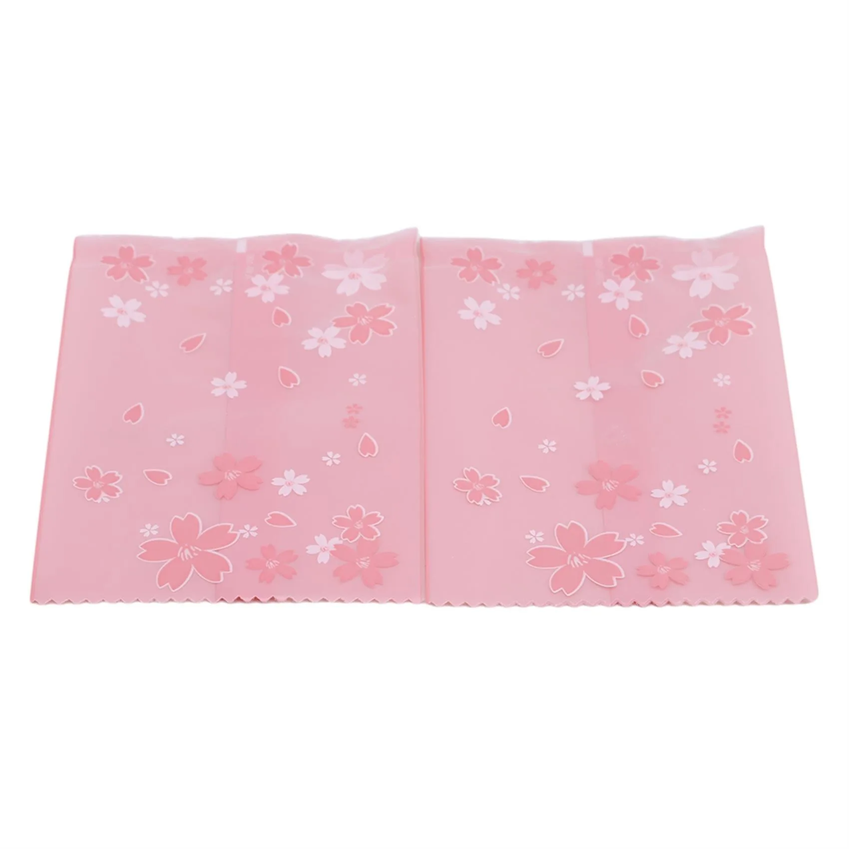 100pcs Multi-size Sakura Pink Cherry Blossom Frosted Self-adhesive Cellophane Bag Self Seal Cookies Packing Plastic Baker's Bags