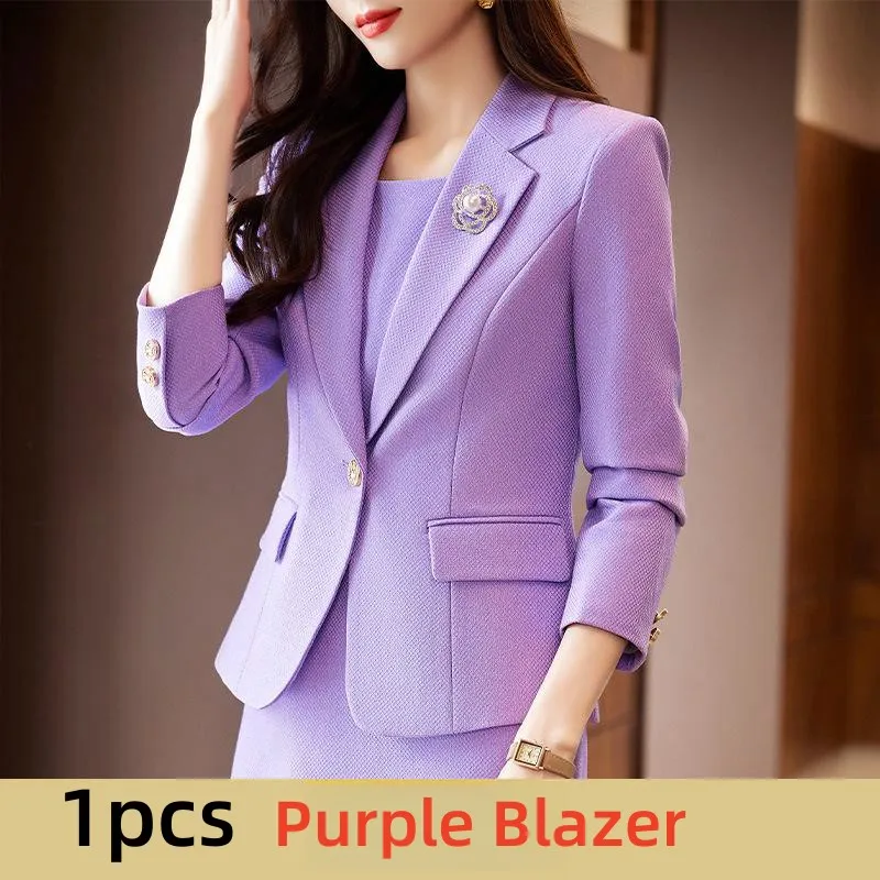 Purple Blazer