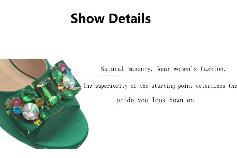 Latest Embroidery Pattern Wedding Women Shoes Nigeria Africa 10cm High Heels Party Gathering Crystal Design Women Shoes