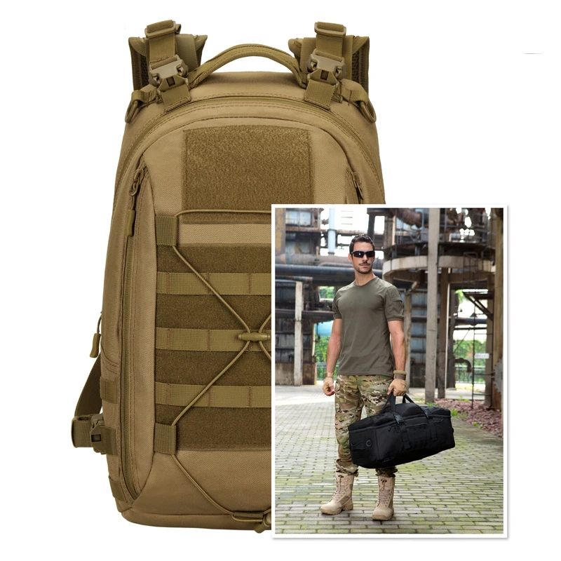 25L Military Tactical Backpack Men Waterproof 3D Travel Backpacks Camping Trekking Hunting Outdoor Sport Military Men's Army Bag