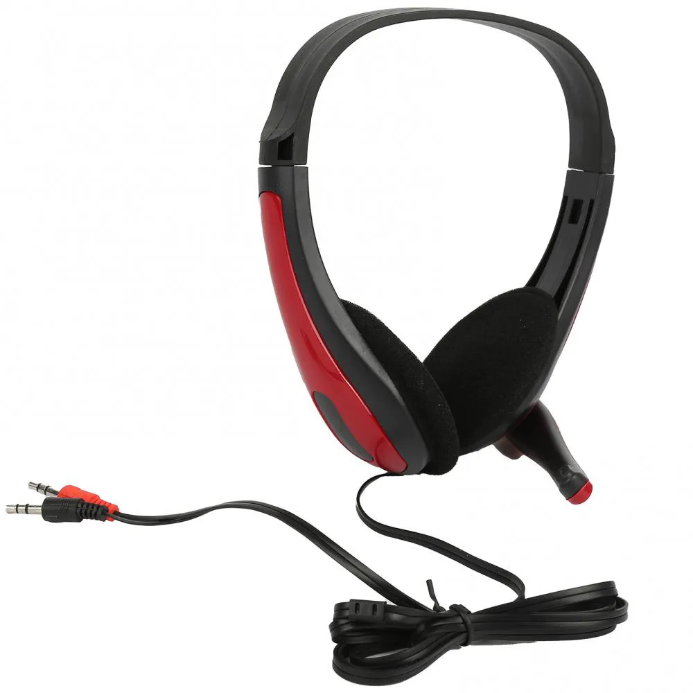 Single Double 3.5mm Plug Wired Headphone PC Gaming Headset Stereo Noise Reduction Earphone With Mic For PS4 Laptop Computer