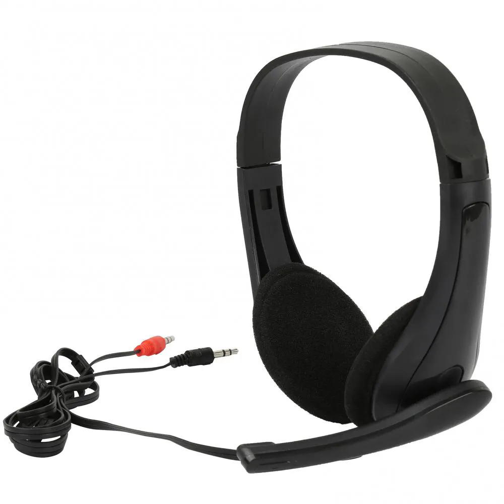 Single Double 3.5mm Plug Wired Headphone PC Gaming Headset Stereo Noise Reduction Earphone With Mic For PS4 Laptop Computer