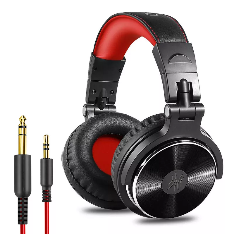 Oneodio Wired Professional Studio Pro DJ Headphones With Microphone Over Ear HiFi Monitor Music Headset Earphone For Phone PC