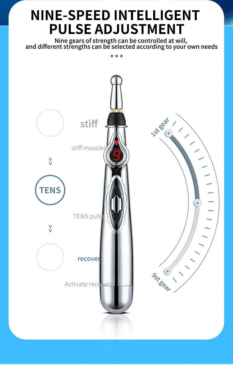 Electronic Acupuncture Pen Acupuncture Point Pen Acupuncture Point Pen Meridian Energy Meridian Pen Massage Pen Acupuncture Acup