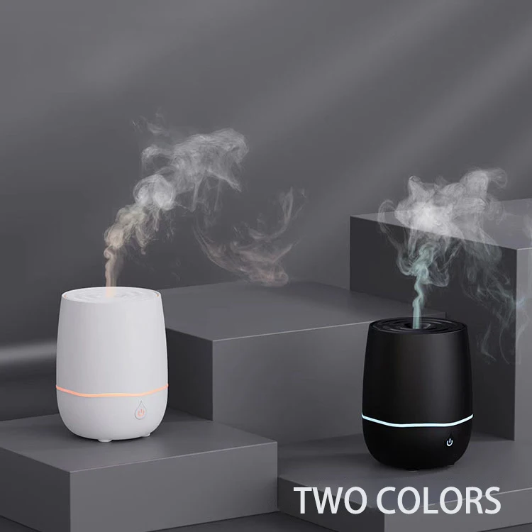 2 IN 1 Aroma Diffuser Air Humidifier 200ml USB Home Aromatherapy Humidifiers Diffusers with Night Light- No Cotton Swab Required