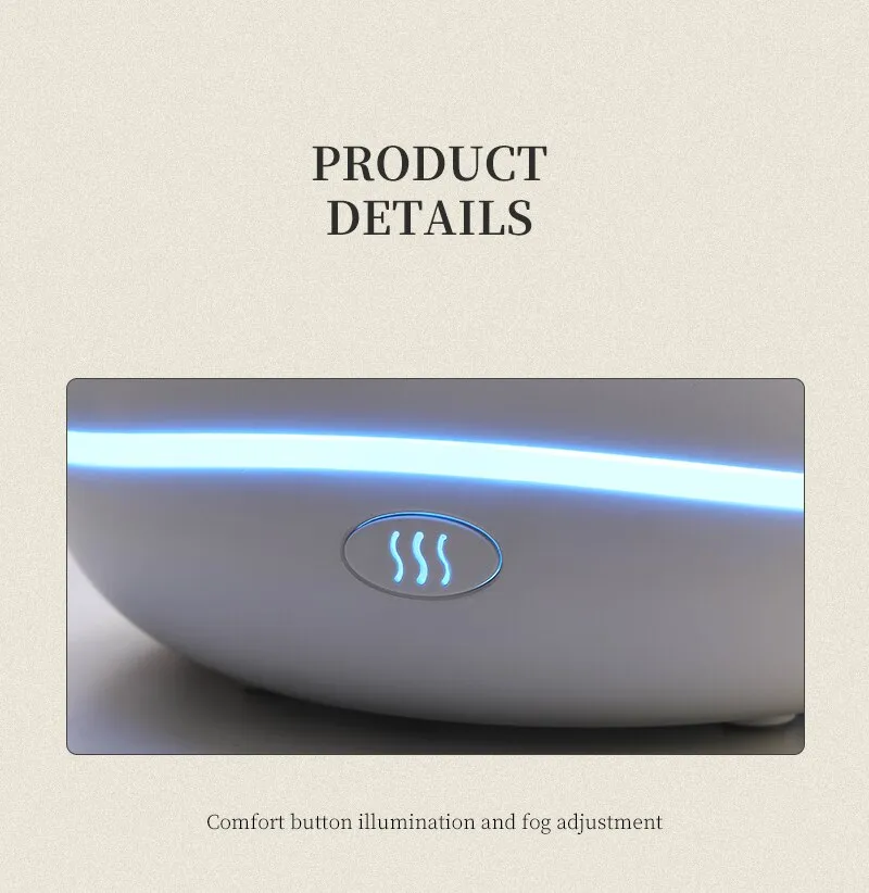 Newest Product with 7 Lights for Office Home Cool Mist Humidifier Ultrasonic Oil Aromatherapy Diffuser