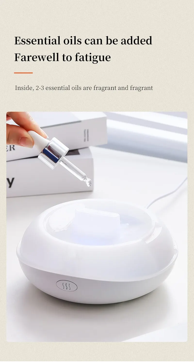 Newest Product with 7 Lights for Office Home Cool Mist Humidifier Ultrasonic Oil Aromatherapy Diffuser