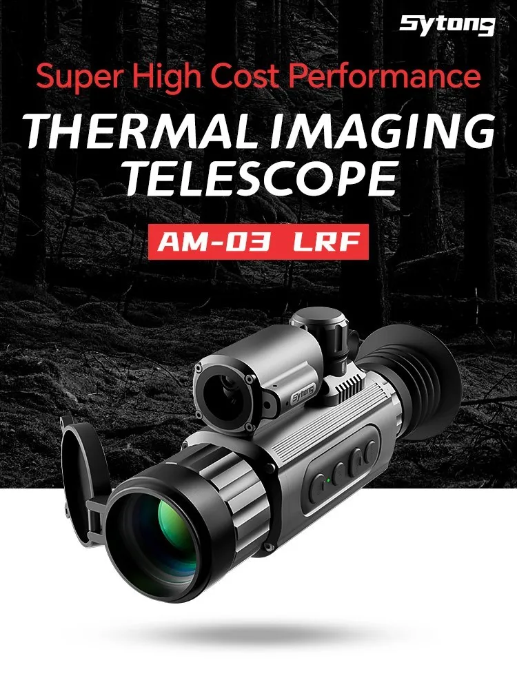 Sytong AM03 Thermal Imager for Hunting WiFi Night Vision Infrared Thermal Scope VS HT C8 Monocular Riflescope Outdoor with Laser