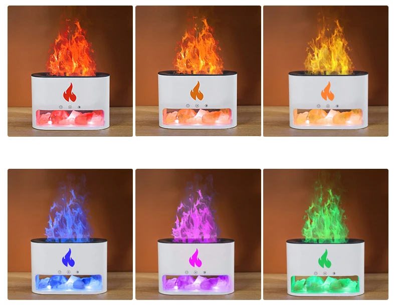 Portable Color-Changing Aroma Diffuser with No-Water Auto-Off Protection