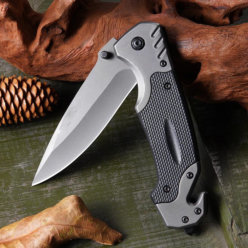 1pc Outdoor Folding Knife，Portable EDC Camping Pocket Knife，High -hardness Cutting Knife and Fruit Knife for Hiking Travel, BBQ