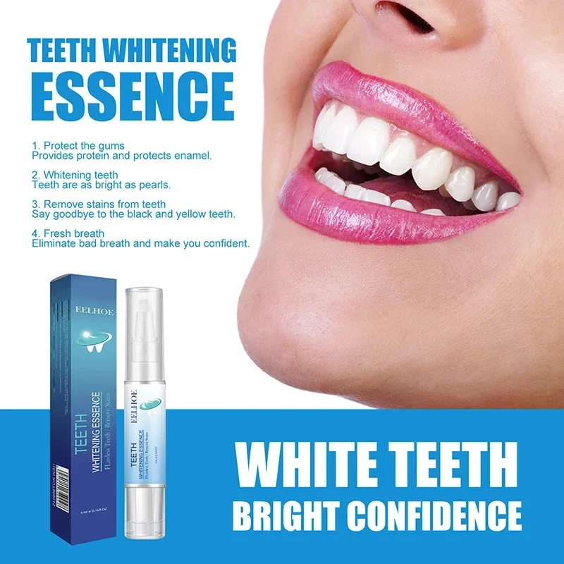 5 Days Teeth Whitening Toothpaste Remove Plaque Stains Powder Deep Cleaning Oral Hygiene Fresh Breath Brightening Tooth Care 50g