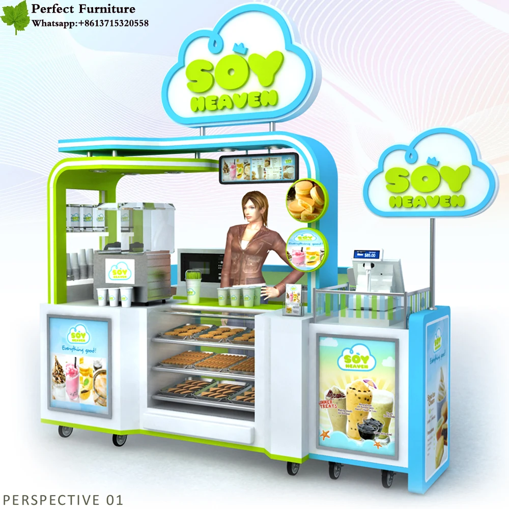 Factory Direct Sale Mobile Food vending carts