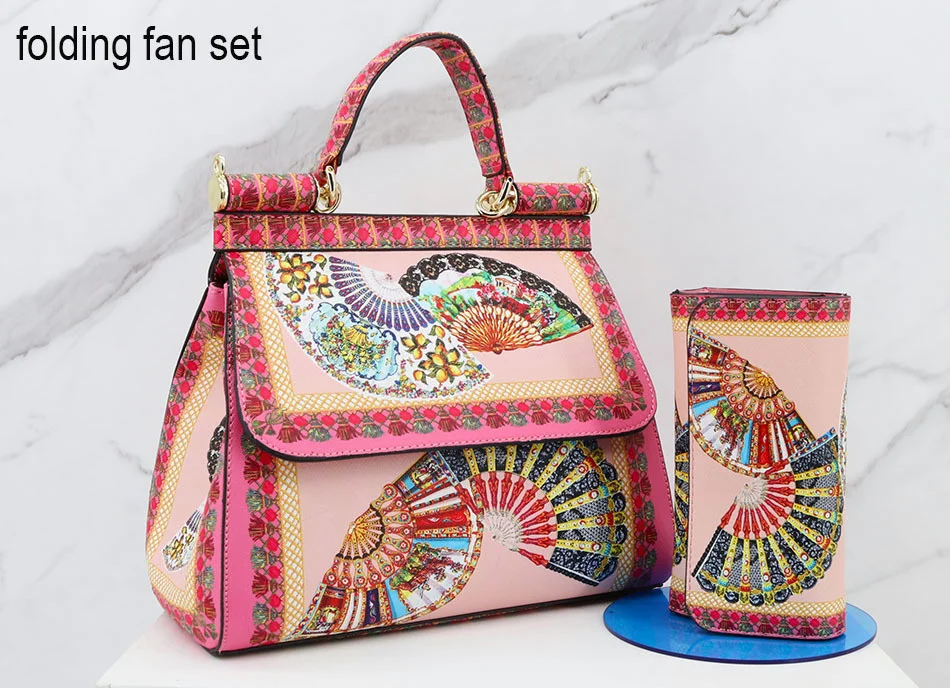 2024 Classic Printing Crossbody Luxury Tote Bags For Women Frame Handbag Purses And Handbag