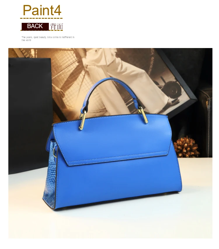 Genuine Leather Women Bag Luxury Fashion Ladies Handbags Shoulder Crossbody Bag Laser Pattern Portable Mother Top Handle Bags