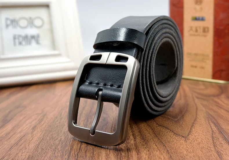 vintage soft designer belts men high quality cow genuine leather vintage pin buckle ceinture mens wide luxury brand belt