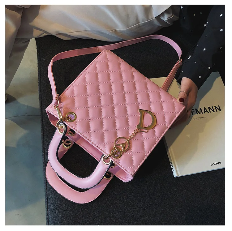 Heart Stripe Women Handbag Female Luxury Designer Crossbody Bag High Quality Leather Shoulder Bag Clutch Purse Brand Tote Bags