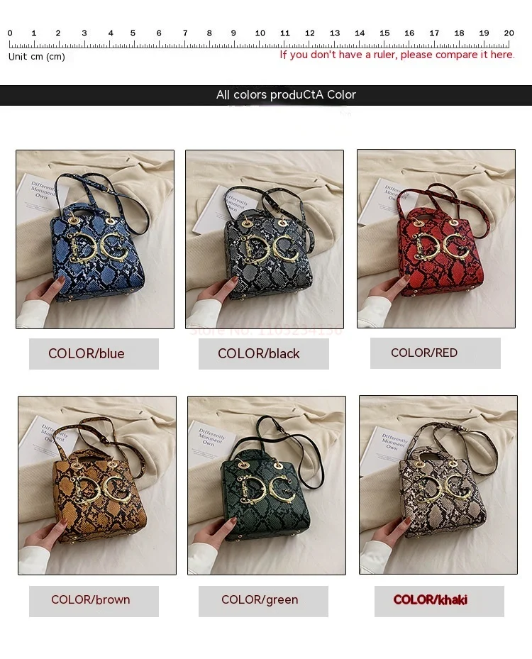 2024 Women'S Versatile Crossbody Girl Rec Tangle Korean Handbag Soft Leather Pu Straddle Shoulder Bag Crossbody Bag Ladies Purse