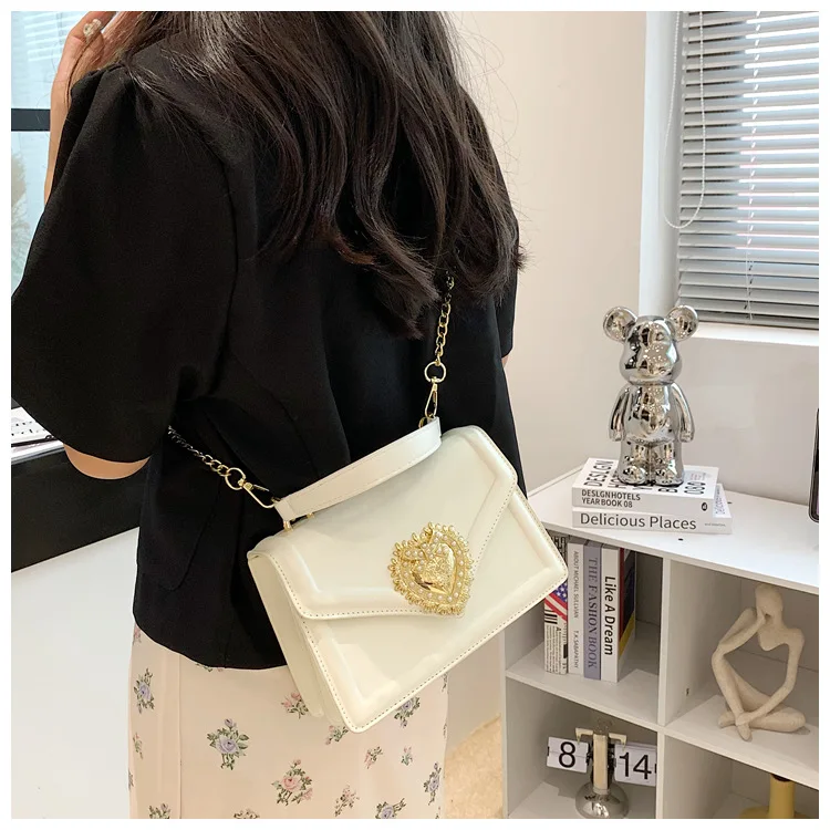 Handbags Women Flap Bag New Simple Small Square Bag Luxury Designer Crossbody Bag Women Shoulder Bag Portable Top-handle Bags