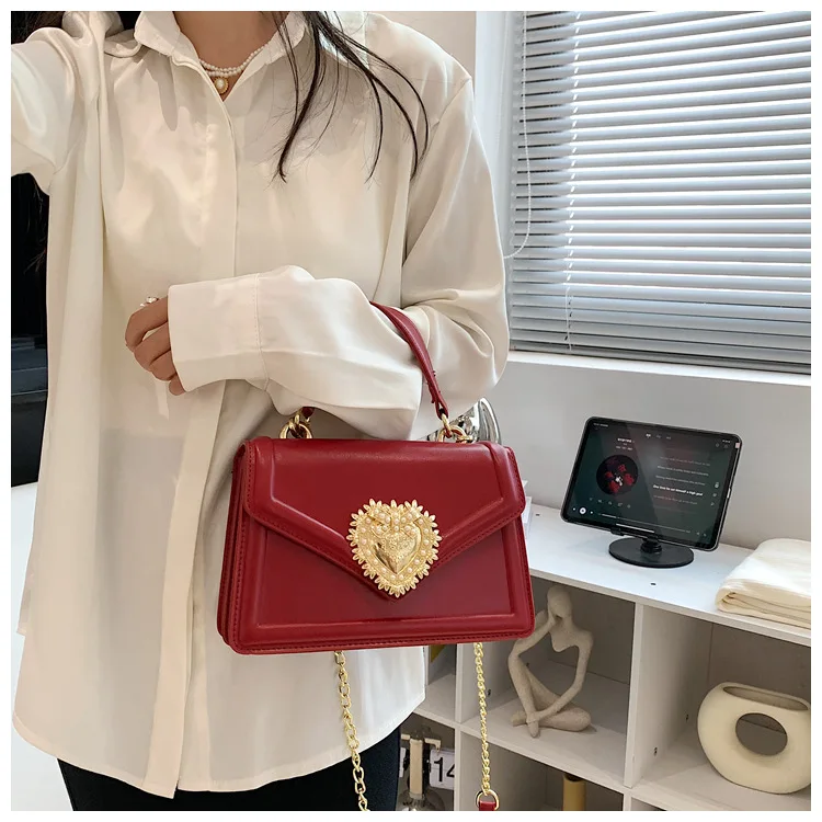 Handbags Women Flap Bag New Simple Small Square Bag Luxury Designer Crossbody Bag Women Shoulder Bag Portable Top-handle Bags