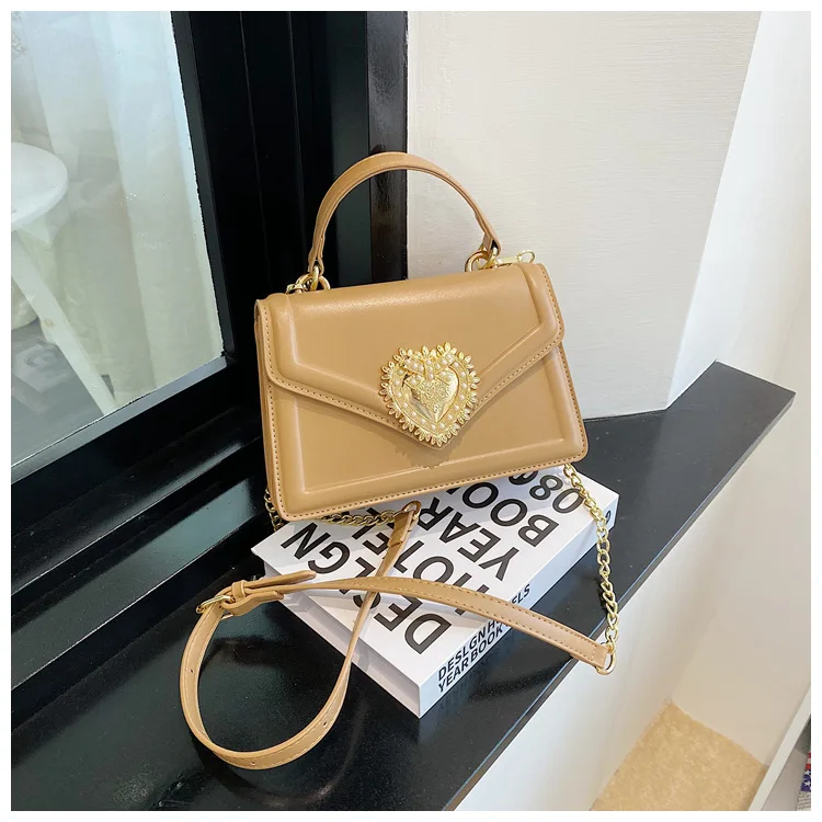 Handbags Women Flap Bag New Simple Small Square Bag Luxury Designer Crossbody Bag Women Shoulder Bag Portable Top-handle Bags