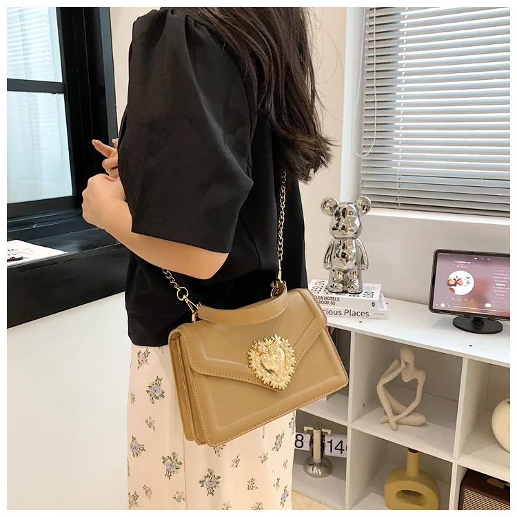 Handbags Women Flap Bag New Simple Small Square Bag Luxury Designer Crossbody Bag Women Shoulder Bag Portable Top-handle Bags