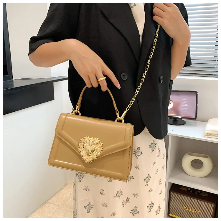 Handbags Women Flap Bag New Simple Small Square Bag Luxury Designer Crossbody Bag Women Shoulder Bag Portable Top-handle Bags