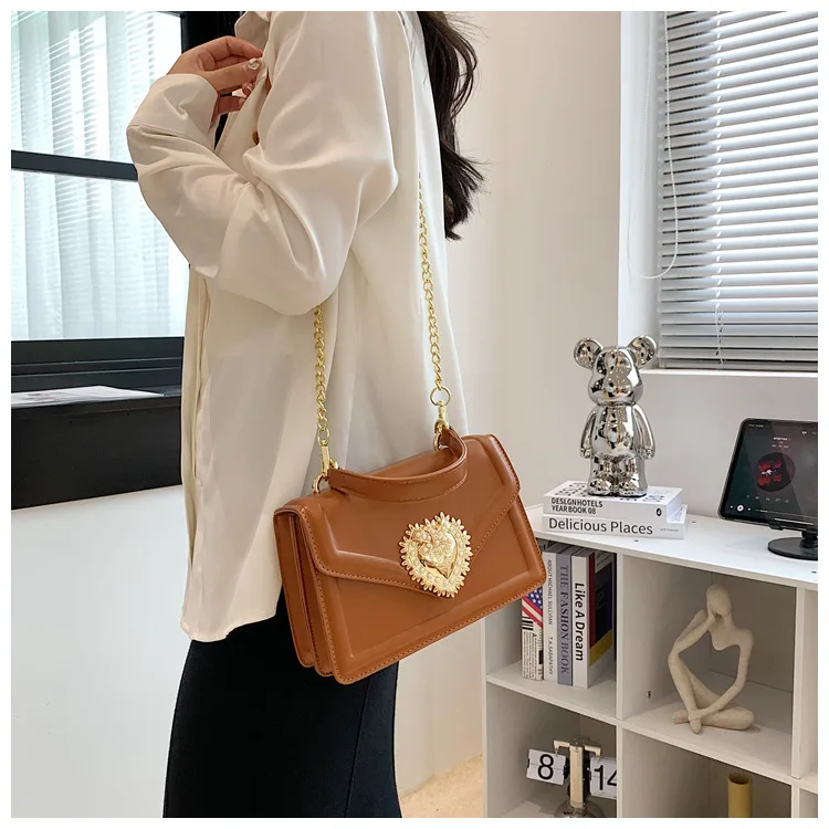 Handbags Women Flap Bag New Simple Small Square Bag Luxury Designer Crossbody Bag Women Shoulder Bag Portable Top-handle Bags