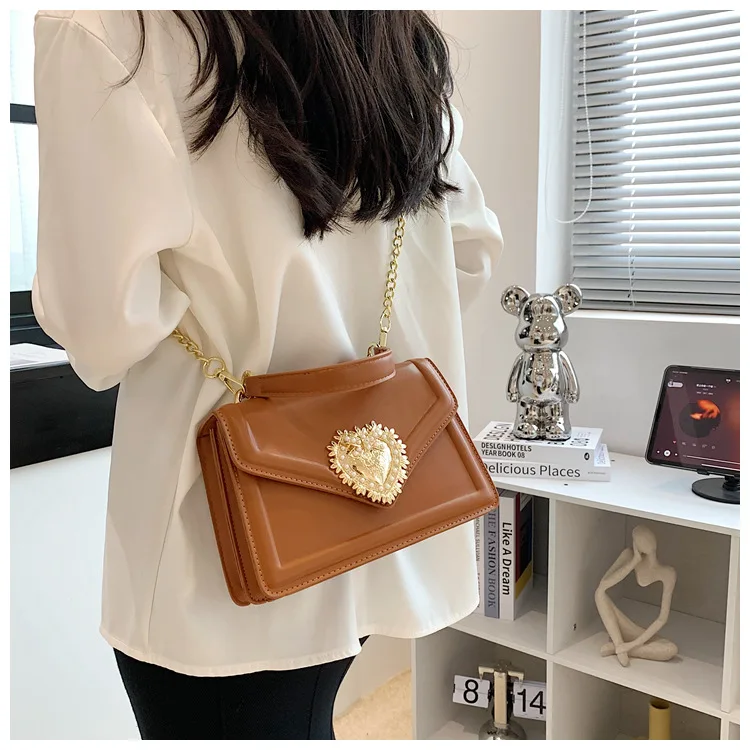 Handbags Women Flap Bag New Simple Small Square Bag Luxury Designer Crossbody Bag Women Shoulder Bag Portable Top-handle Bags