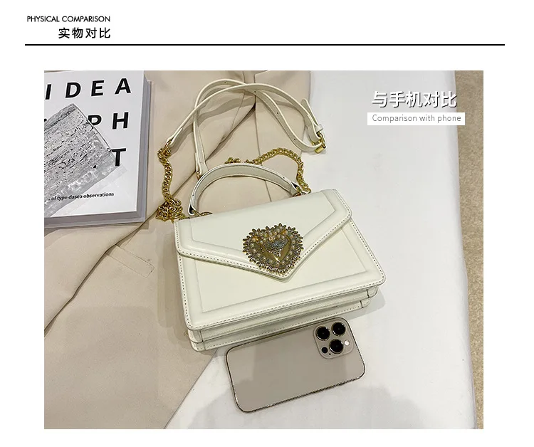 Handbags Women Flap Bag New Simple Small Square Bag Luxury Designer Crossbody Bag Women Shoulder Bag Portable Top-handle Bags