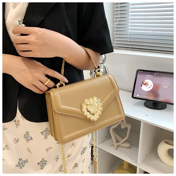 Handbags Women Flap Bag New Simple Small Square Bag Luxury Designer Crossbody Bag Women Shoulder Bag Portable Top-handle Bags