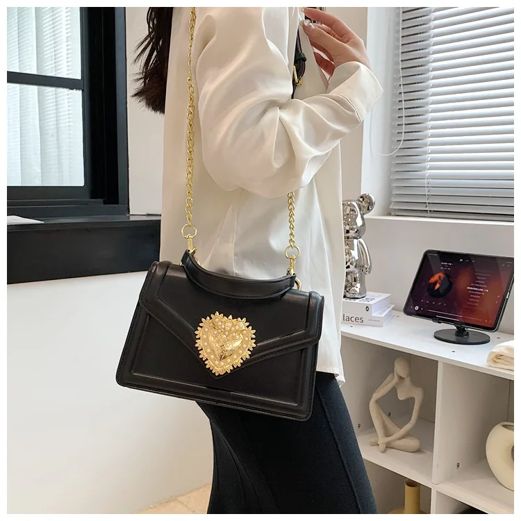 Handbags Women Flap Bag New Simple Small Square Bag Luxury Designer Crossbody Bag Women Shoulder Bag Portable Top-handle Bags