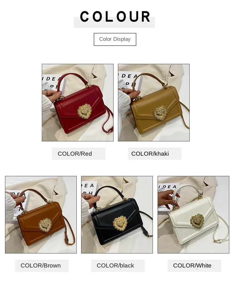 Handbags Women Flap Bag New Simple Small Square Bag Luxury Designer Crossbody Bag Women Shoulder Bag Portable Top-handle Bags