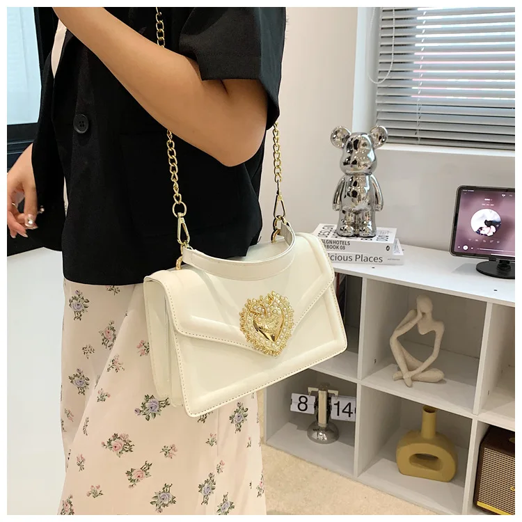 Handbags Women Flap Bag New Simple Small Square Bag Luxury Designer Crossbody Bag Women Shoulder Bag Portable Top-handle Bags