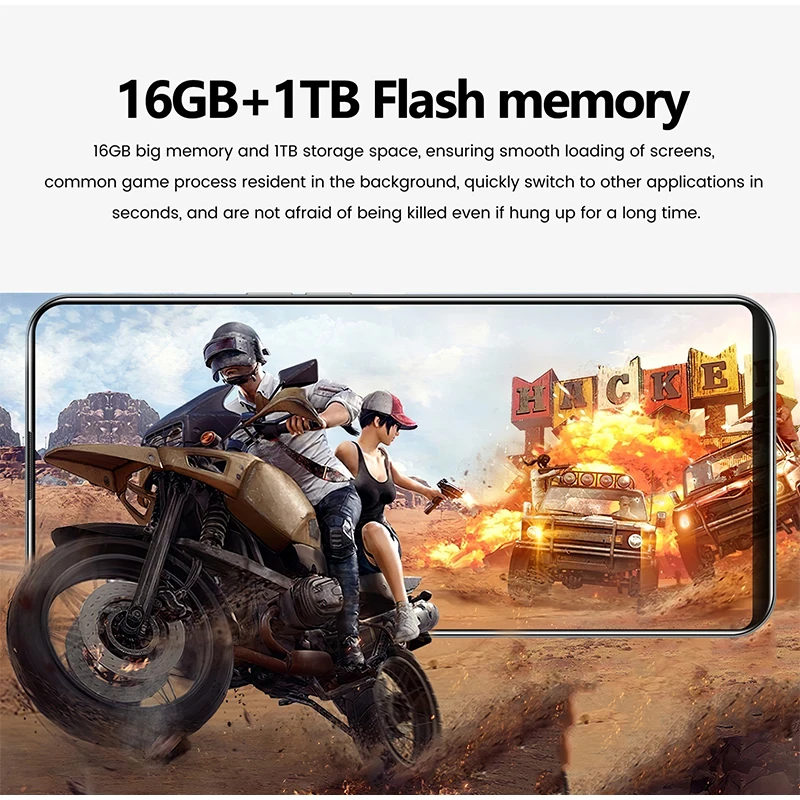 2024 New Reno10 Pro+ Android 13 Smart Phone 7.3 inch 16GB+1TB Unlocked 7800mAh 4G/5G Network 50MP+108MP Global Mobile Phone