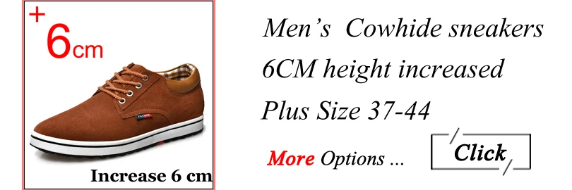 2024 Spring Men's White Soft Leather Moccasins Height Increased 5cm Taller Shoes Man Sneakers