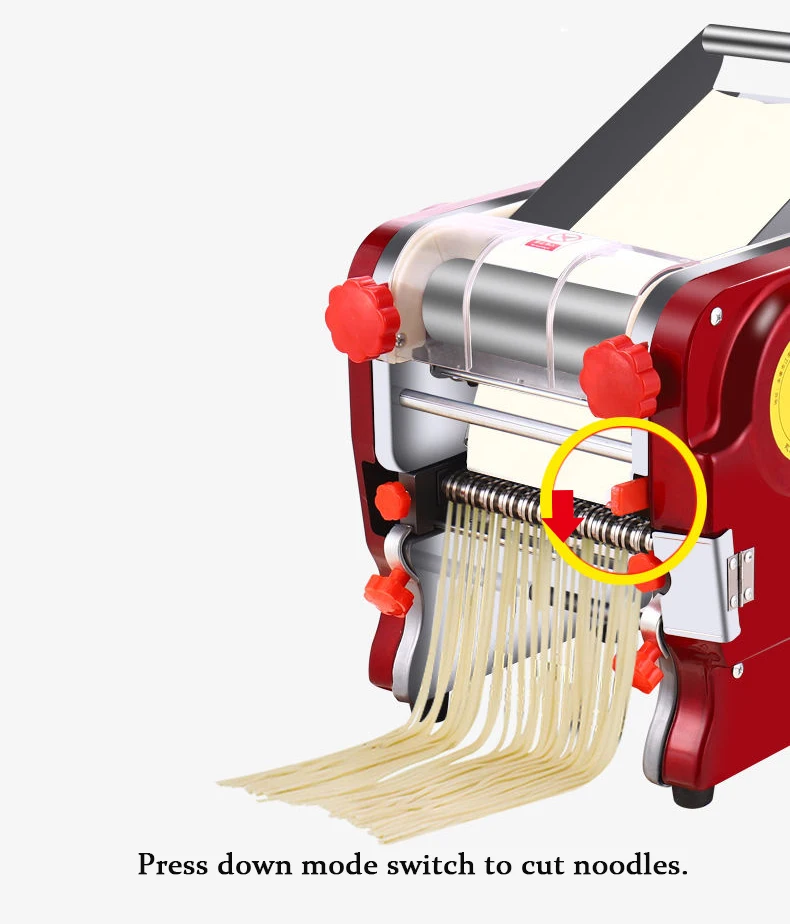 Pasta Maker Noodles Machine Cutter Roller with Adjustable Thickness Settings processing Dough sheeter kneading dumpling wrapper