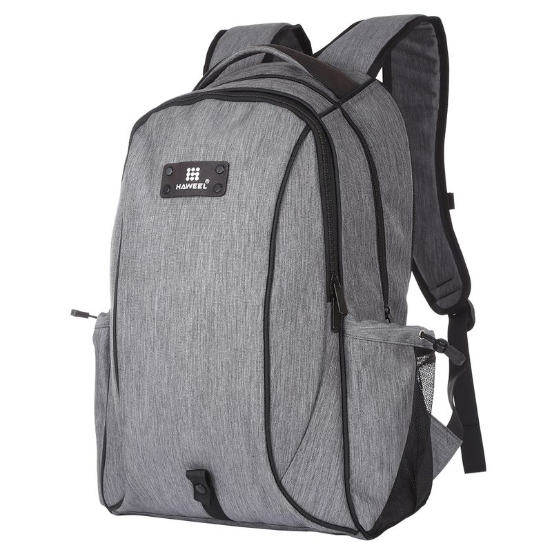 Unisex Laptop Backpack with Solar Panel